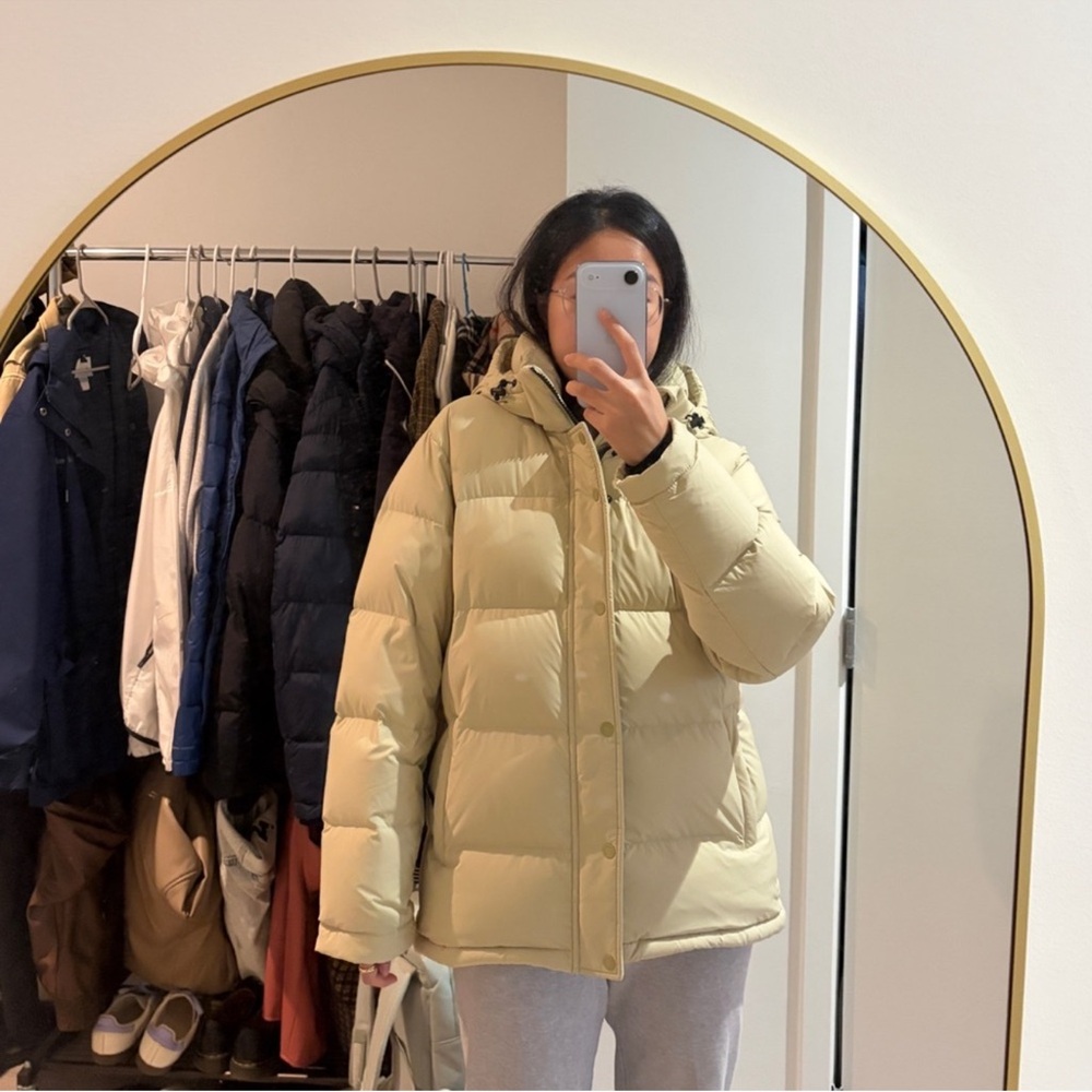 Artizia Pale Yellow Super Puff Jacket